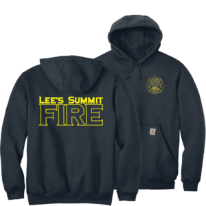 Carhartt LSFD duty worn hoodie